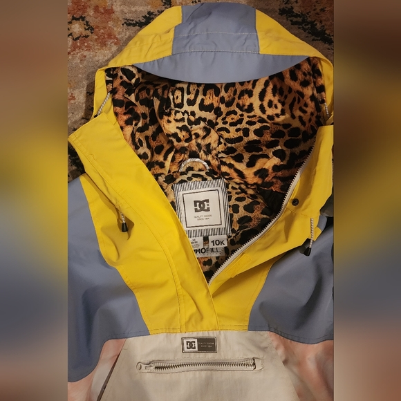 DC SHOES Chalet Womens Anorak Snow Jacket size M - Picture 8 of 10